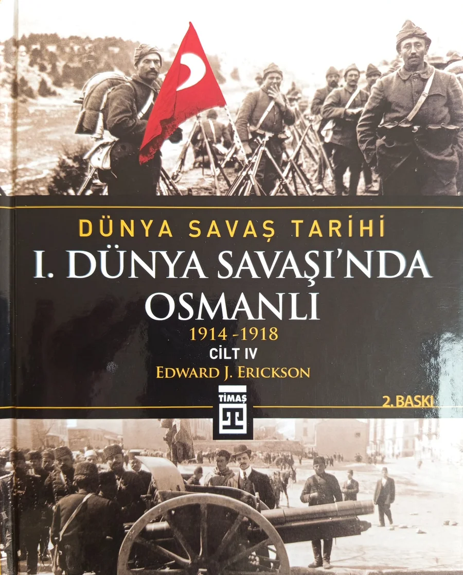 I. Dünya Savaşı'nda Osmanlı — Timaş Yayınları 2021 baskısının kapağı