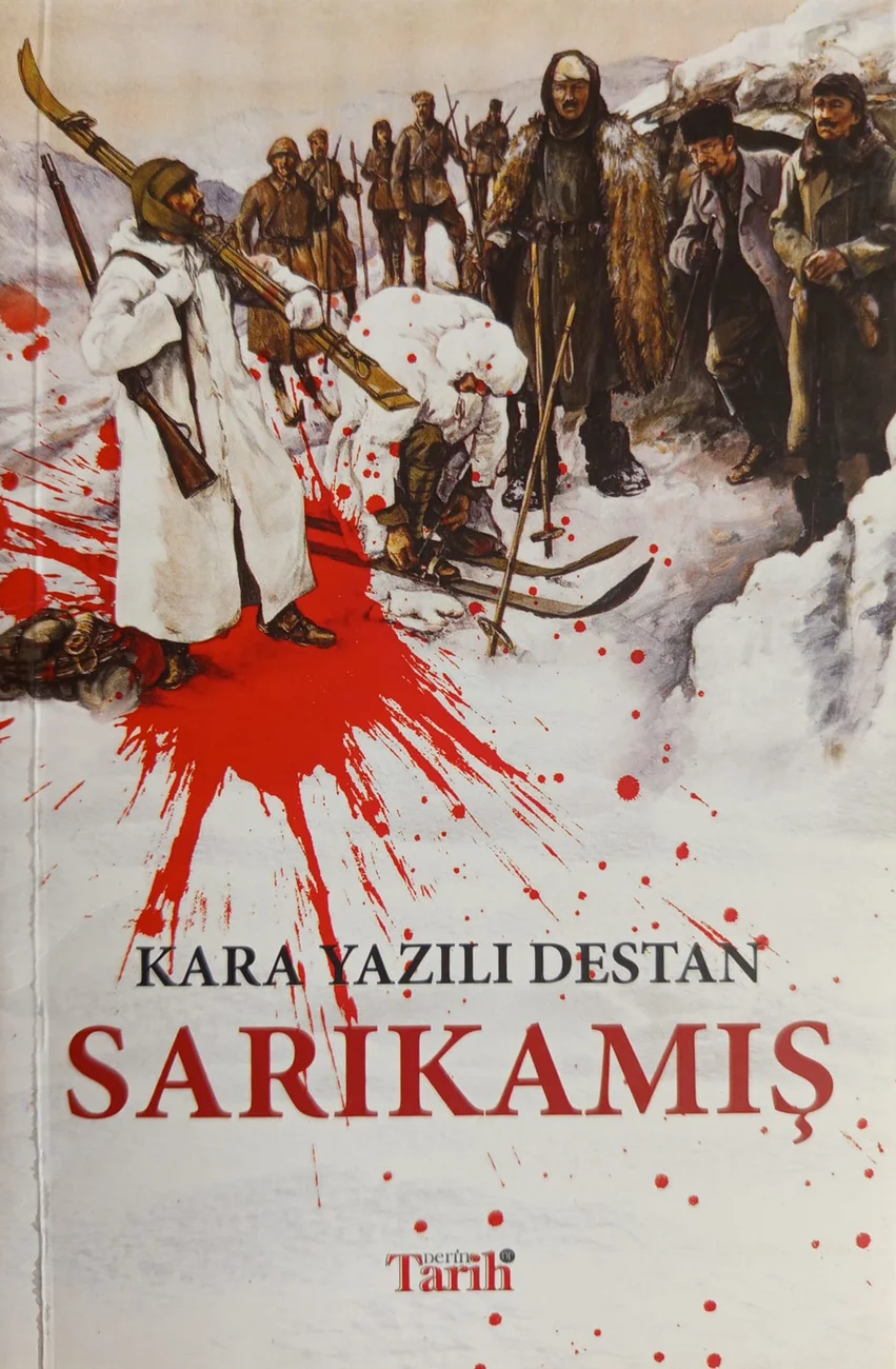 Kara Yazılı Destan Sarıkamış — Derin Tarih Kültür Yayınları 2019 baskısının kapağı