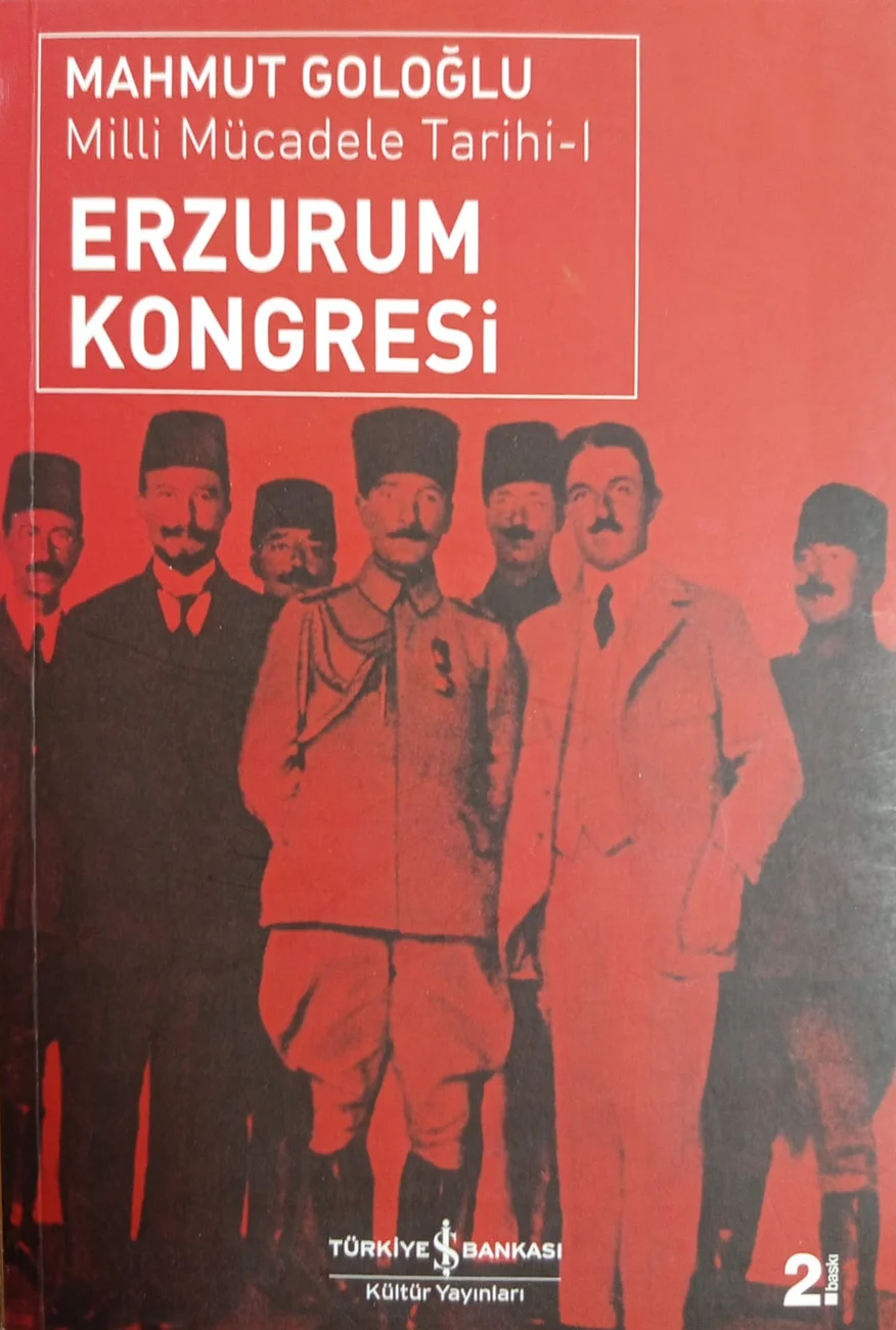 Erzurum Kongresi — Türkiye İş Bankası Kültür Yayınları 2011 baskısının kapağı