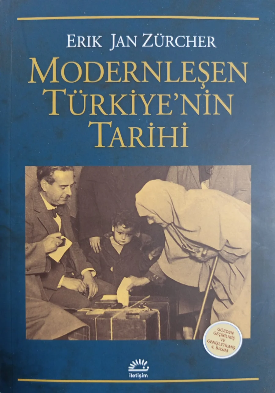 Modernleşen Türkiye’nin Tarihi — İletişim Yayınları 2024 baskısının kapağı