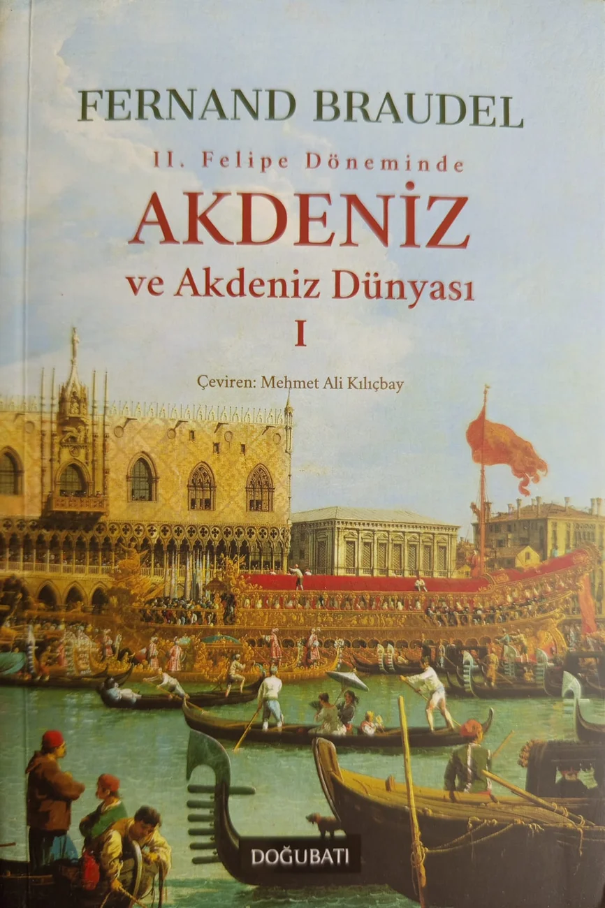 Akdeniz ve Akdeniz Dünyası — Doğu Batı Yayınları 2024 baskısının kapağı