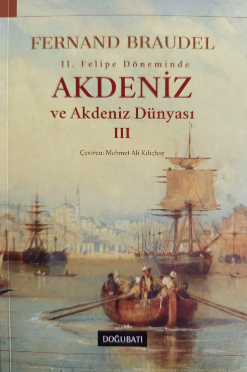 Akdeniz ve Akdeniz Dünyası — Doğu Batı Yayınları 2021 baskısının kapağı
