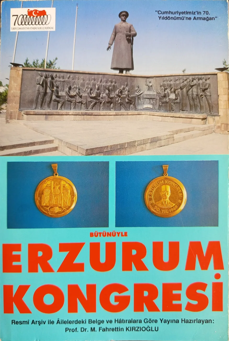 Bütünüyle Erzurum Kongresi —  1993 baskısının kapağı