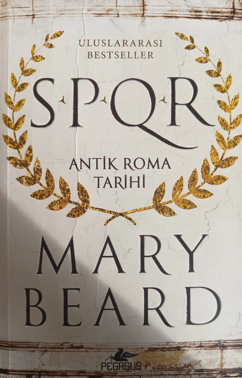 SPQR — Pegasus Yayınları 2018 baskısının kapağı