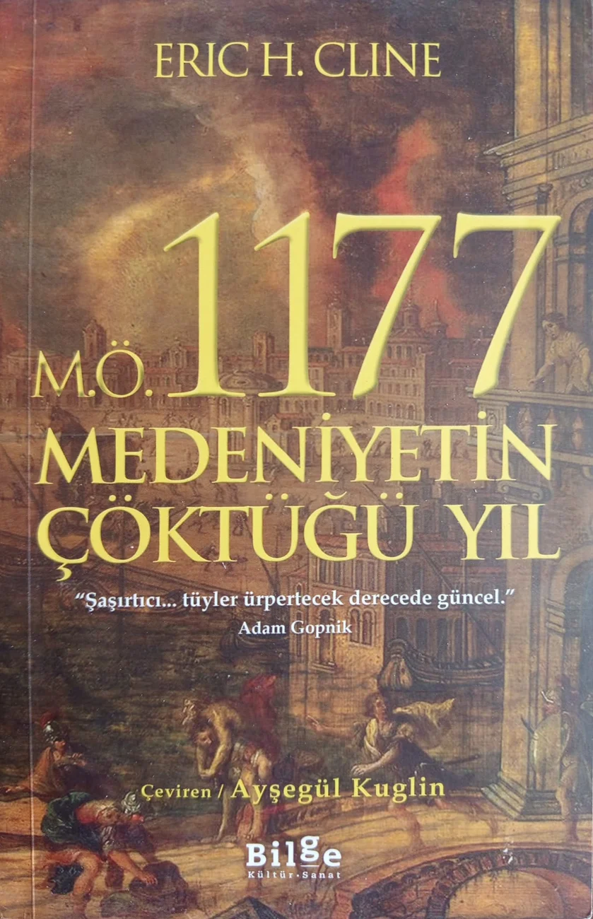 M.Ö. 1177: Medeniyetin Çöktüğü Yıl — Bilge Kültür Sanat 2018 baskısının kapağı