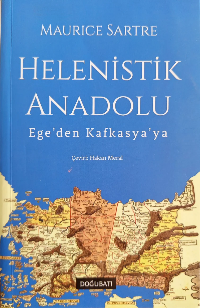 Helenistik Anadolu — Doğu Batı Yayınları 2024 baskısının kapağı