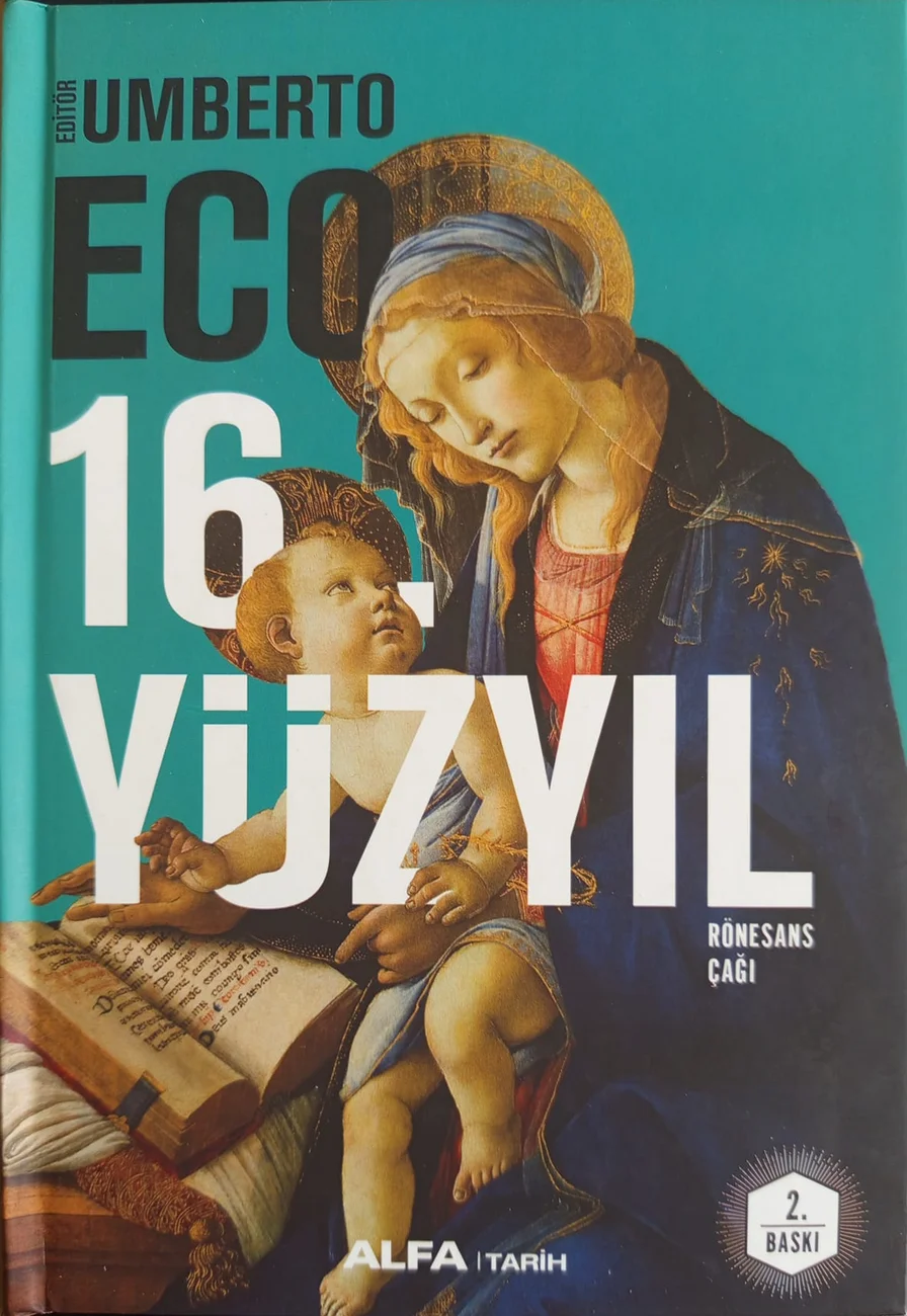 16. Yüzyıl: Rönesans Çağı — Alfa Basım Yayım Dağıtım 2020 baskısının kapağı