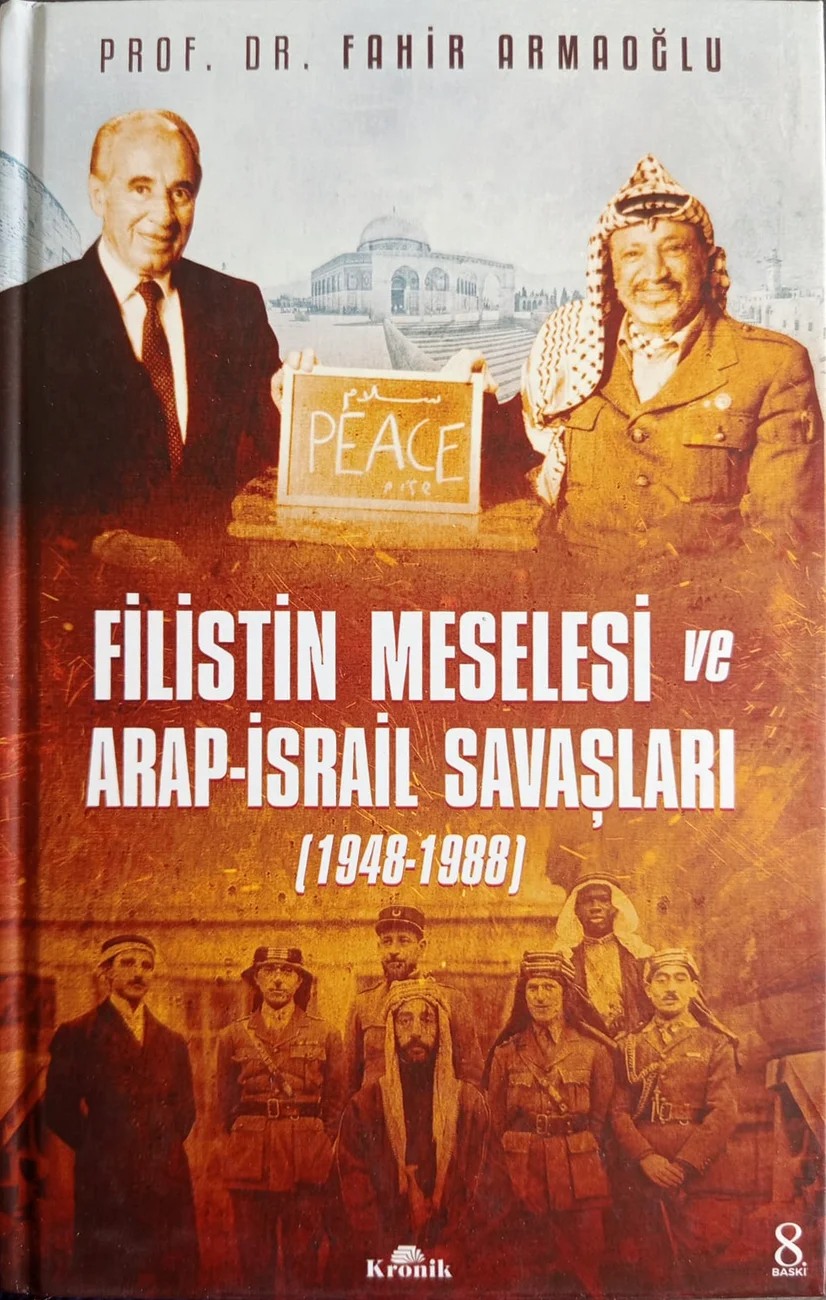 Filistin Meselesi ve Arap-İsrail Savaşları — Kronik Kitap 2023 baskısının kapağı