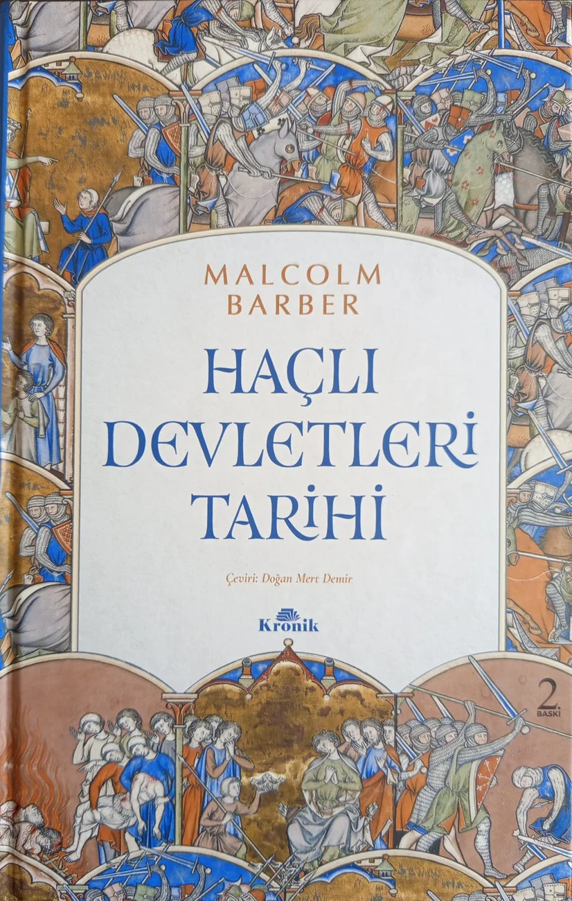 Haçlı Devletleri Tarihi — Kronik Kitap 2021 baskısının kapağı