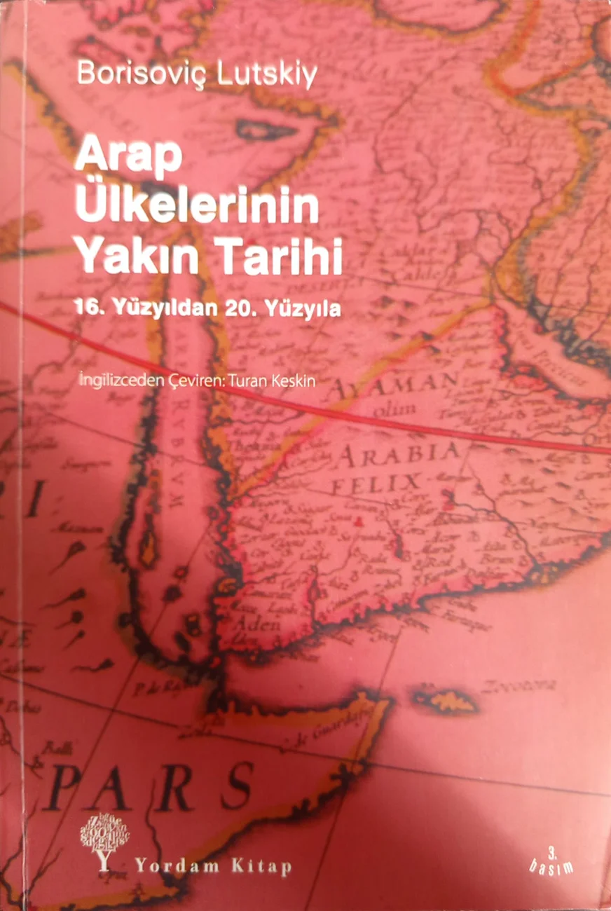 Arap Ülkelerinin Yakın Tarihi — Yordam Kitap 2020 baskısının kapağı