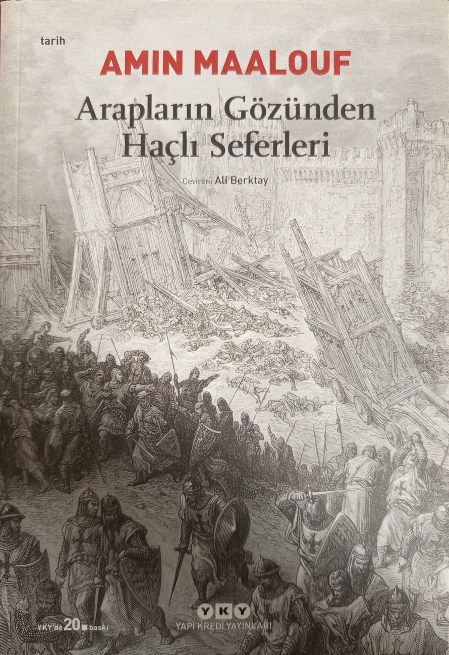 Arapların Gözünden Haçlı Seferleri — Yapı Kredi Yayınları 2019 baskısının kapağı