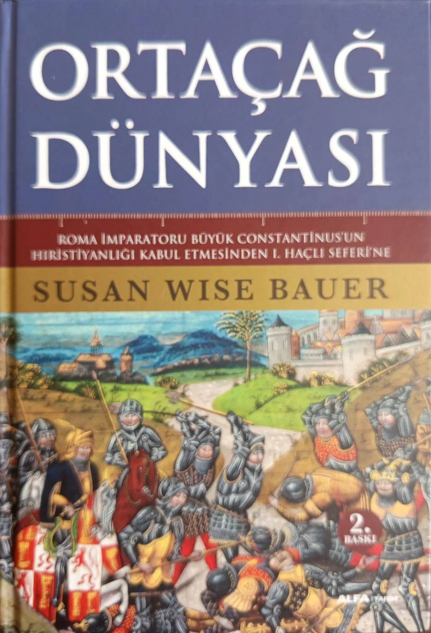 Ortaçağ Dünyası — Alfa Basım Yayım Dağıtım 2018 baskısının kapağı