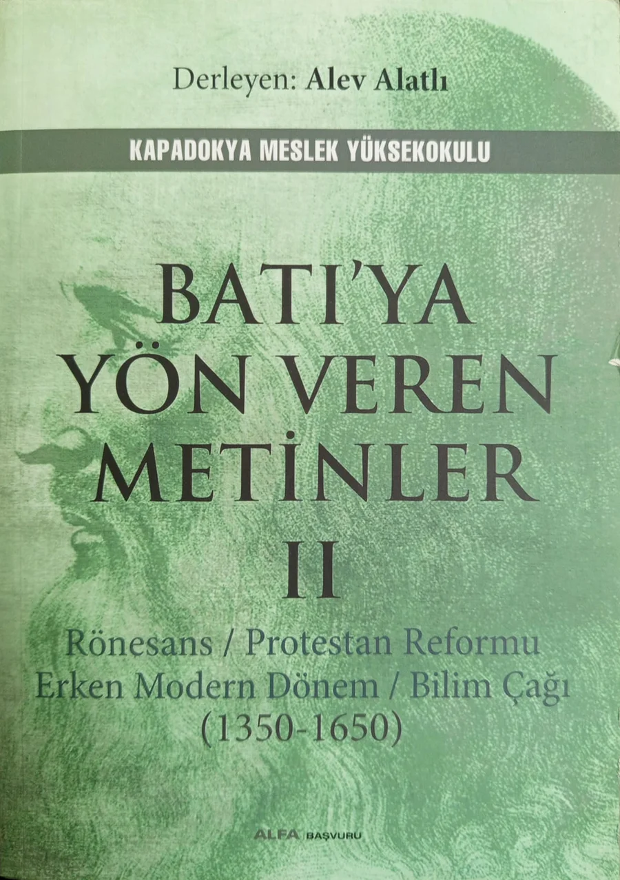 Batı’ya Yön Veren Metinler — Alfa Basım Yayım Dağıtım 2014 baskısının kapağı