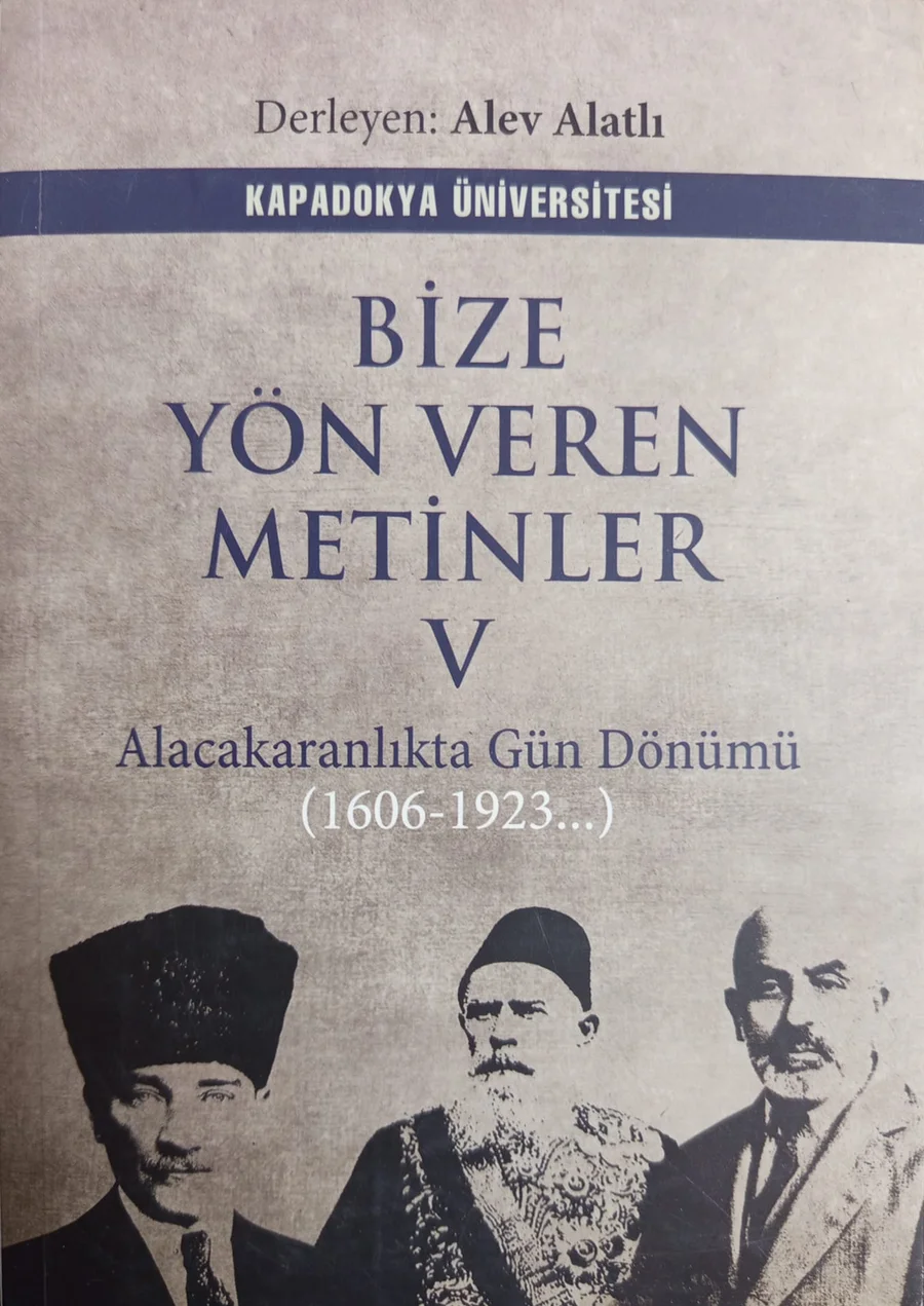 Bize Yön Veren Metinler — Kapadokya Üniversitesi Yayınları 2021 baskısının kapağı