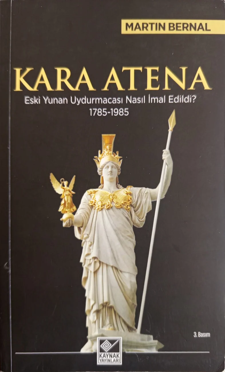 Kara Atena — Kaynak Yayınları 2014 baskısının kapağı