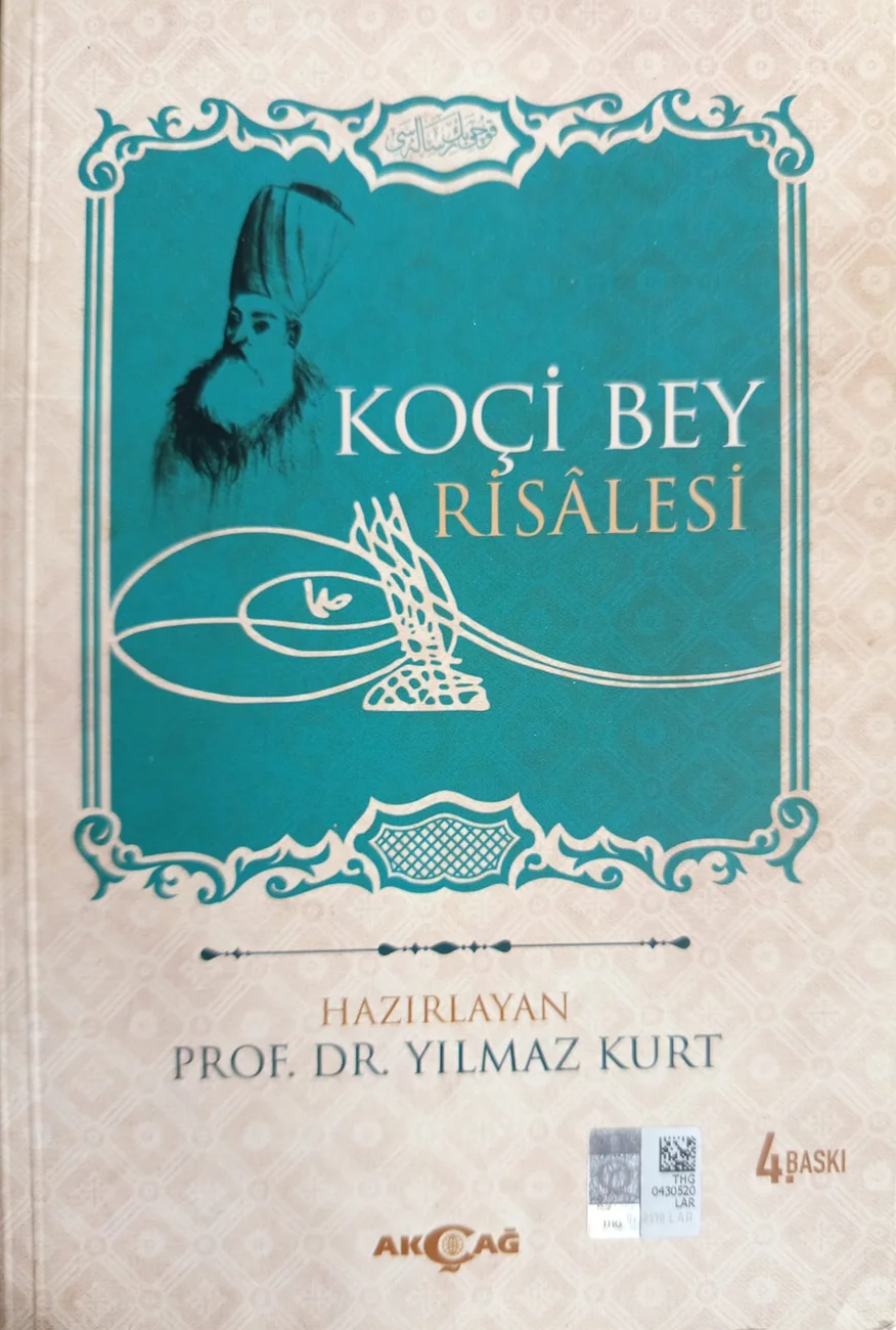 Koçi Bey Risâlesi — Akçağ Yayınları 2018 baskısının kapağı