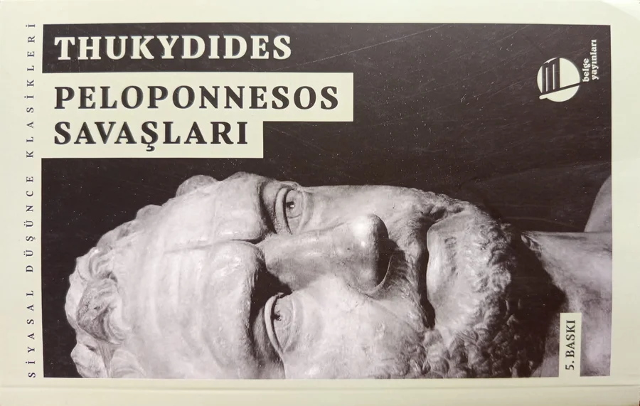 Peloponnesos Savaşları — Belge Yayınları 2023 baskısının kapağı