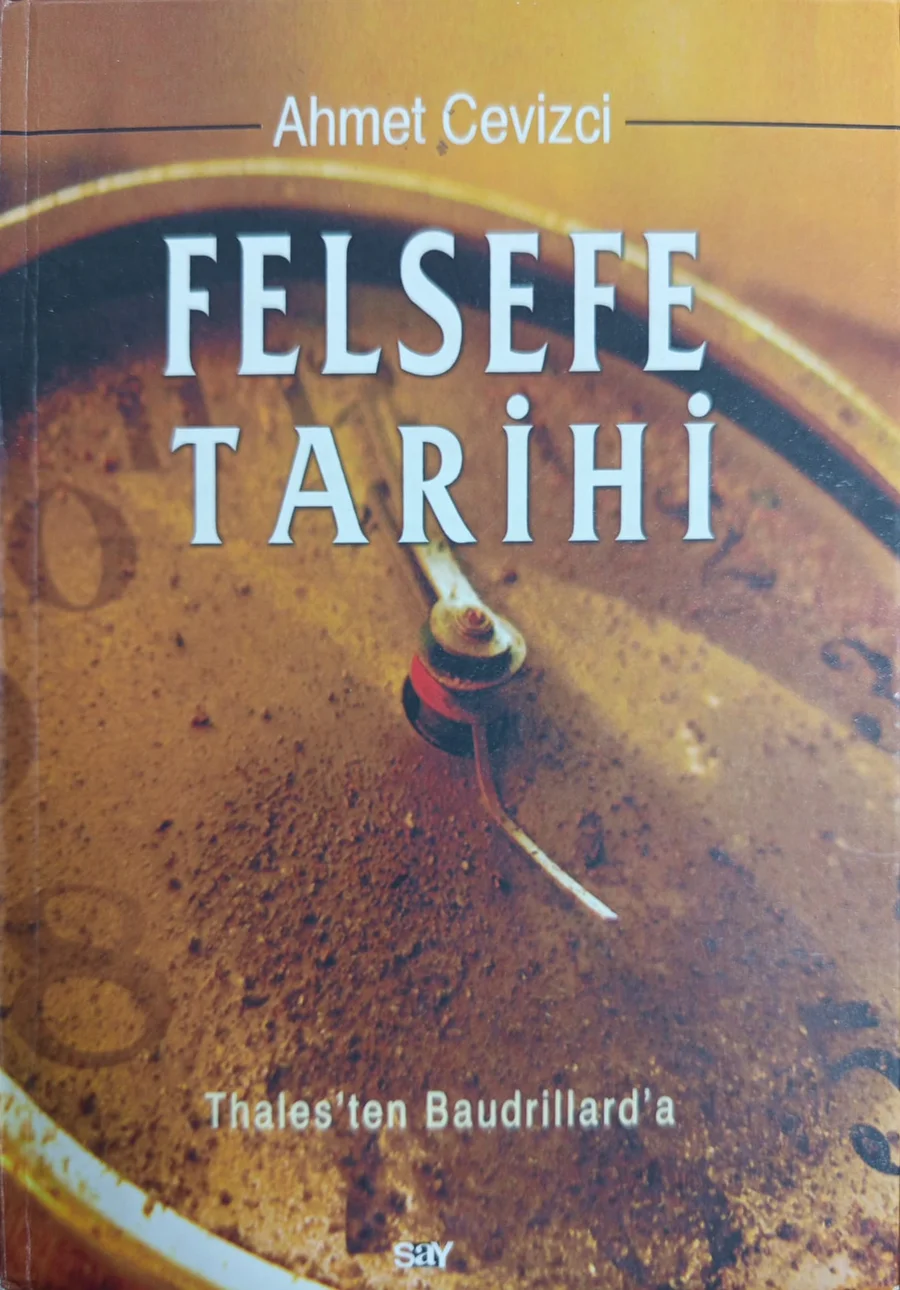 Felsefe Tarihi — Say Yayınları 2018 baskısının kapağı