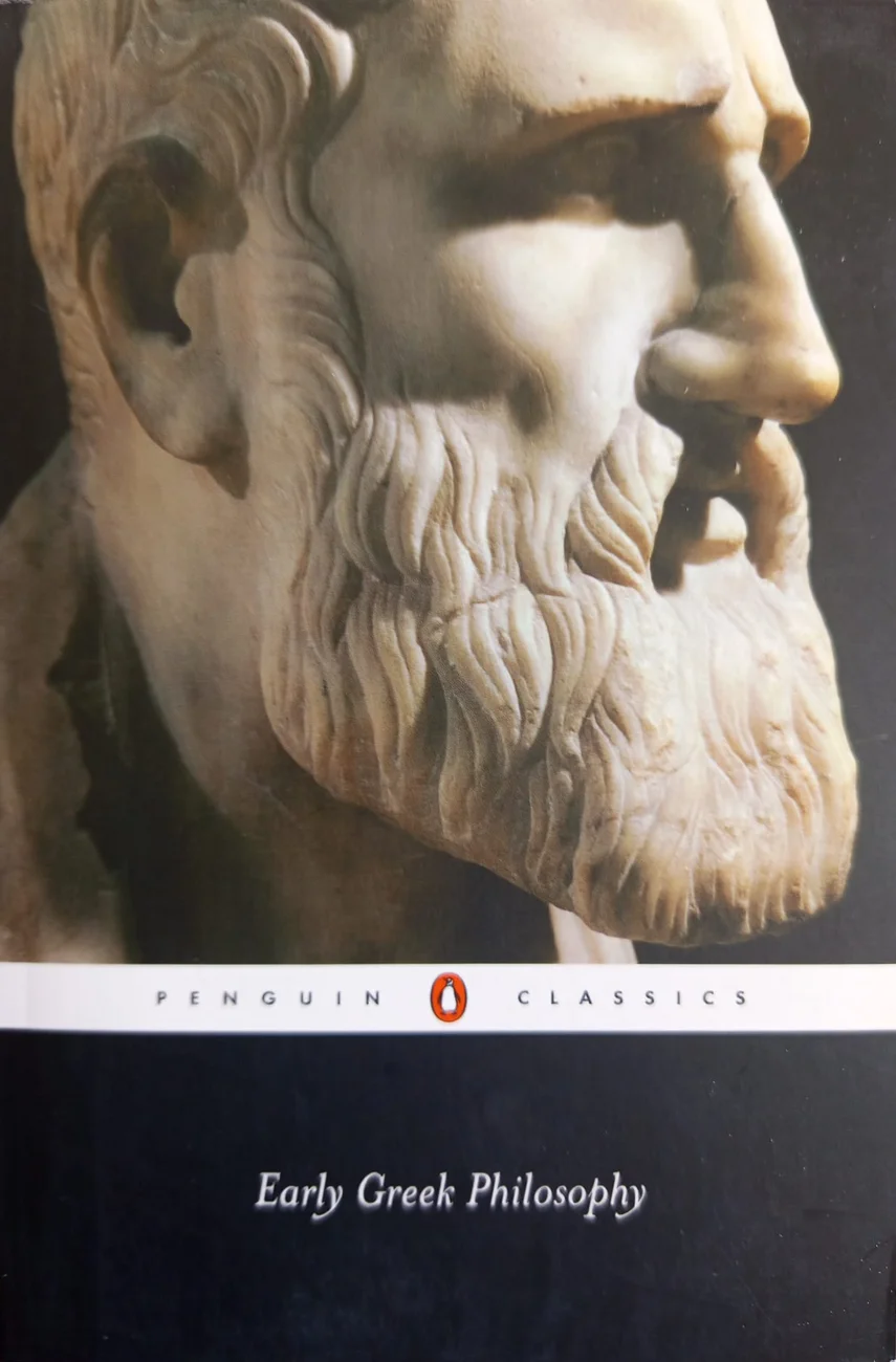 Early Greek Philosophy — Penguin Classics 2001 baskısının kapağı