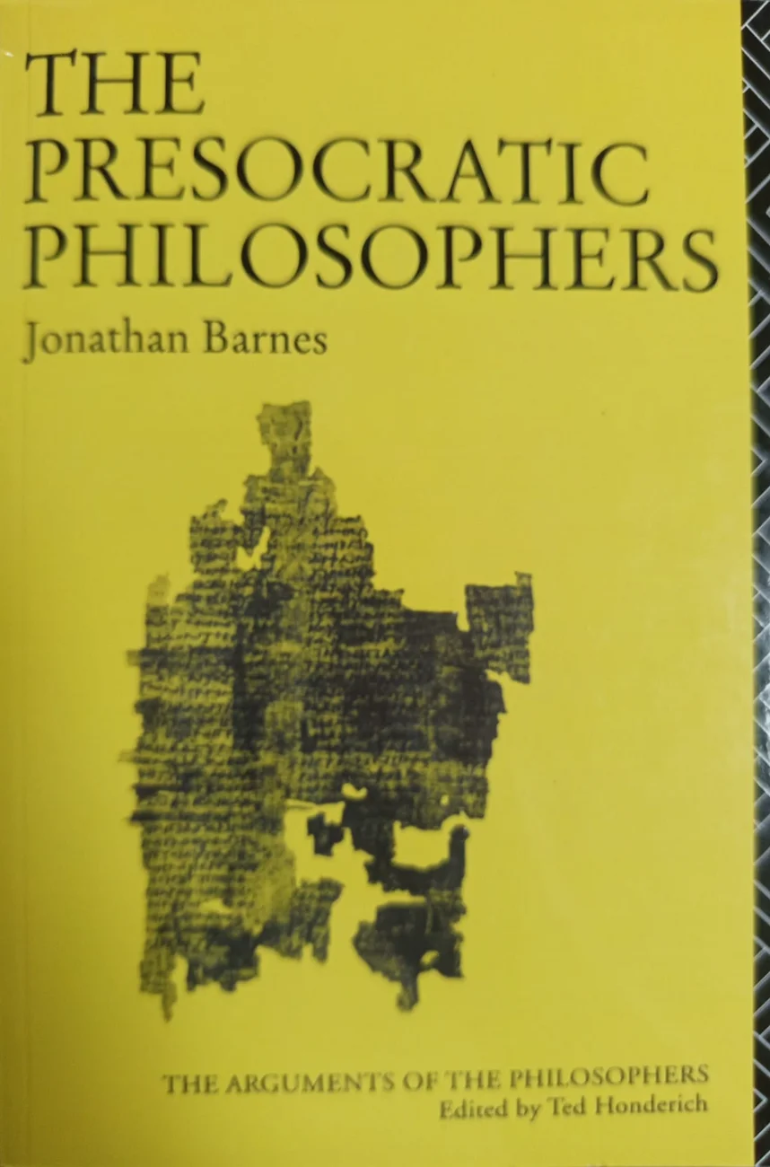 The Presocratic Philosophers — Routledge  baskısının kapağı