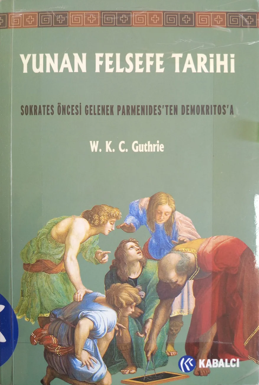 Yunan Felsefe Tarihi II — Kabalcı Yayıncılık 2019 baskısının kapağı