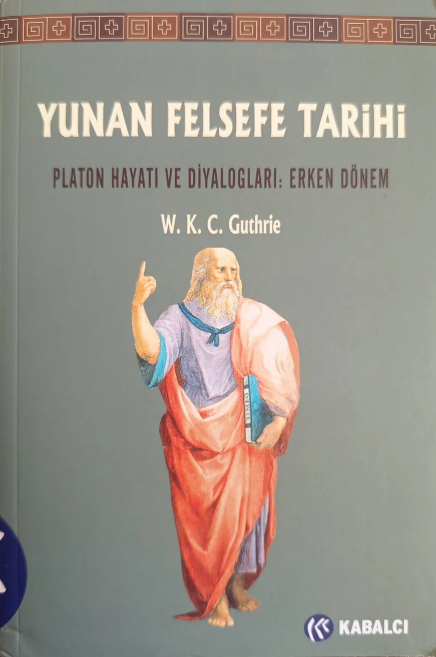 Yunan Felsefe Tarihi IV — Kabalcı Yayıncılık 2021 baskısının kapağı