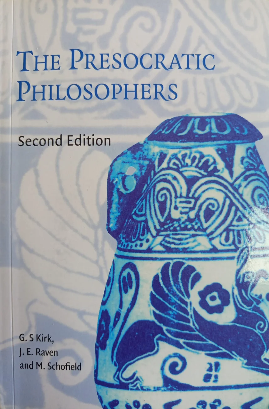The Presocratic Philosophers — Cambridge University Press 2013 baskısının kapağı