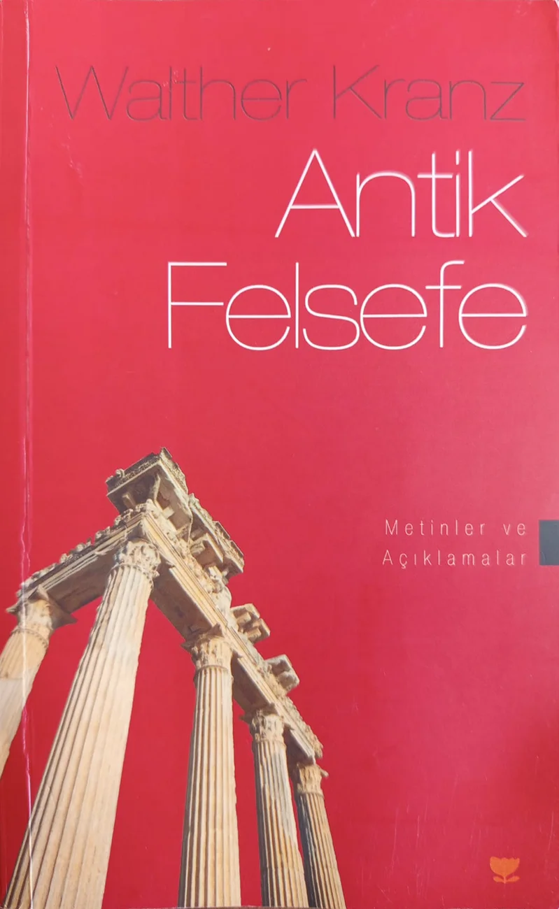 Antik Felsefe —  1994 baskısının kapağı