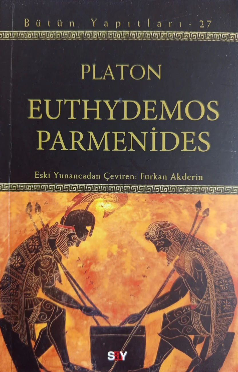 Euthydemos – Parmenides — Say Yayınları 2020 baskısının kapağı
