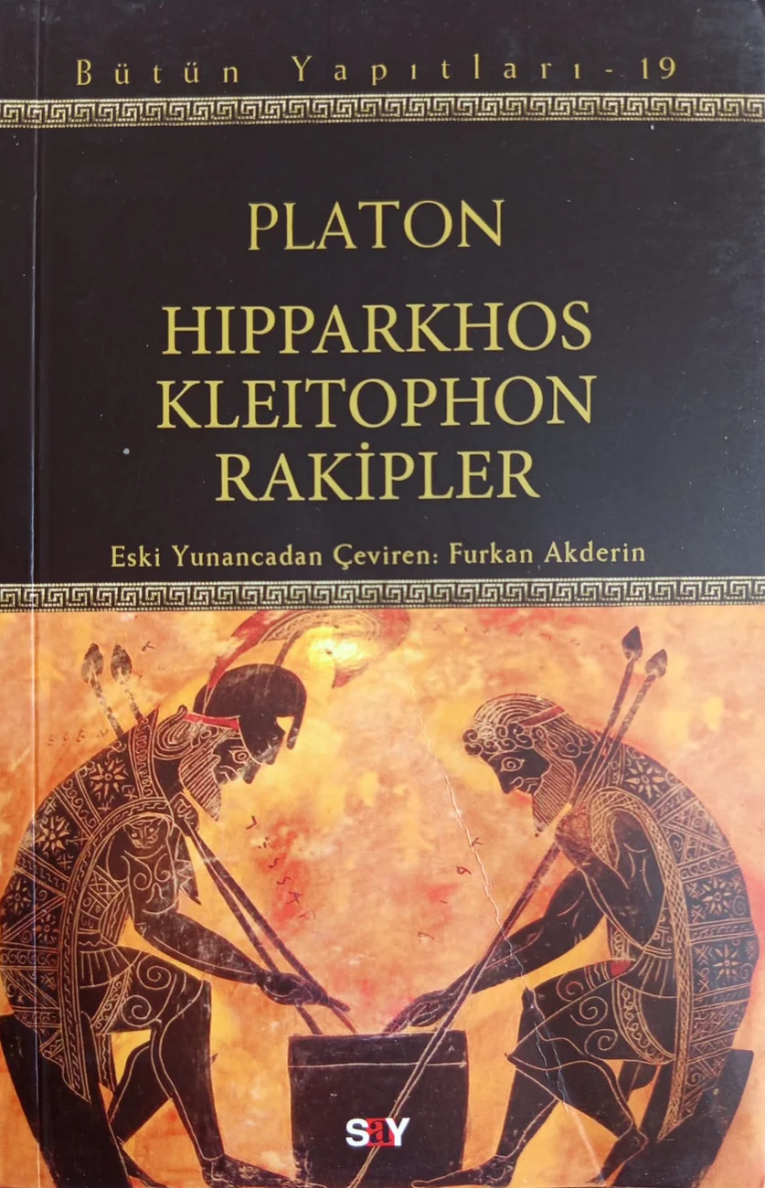 Hipparkhos – Kleitophon – Rakipler — Say Yayınları 2013 baskısının kapağı