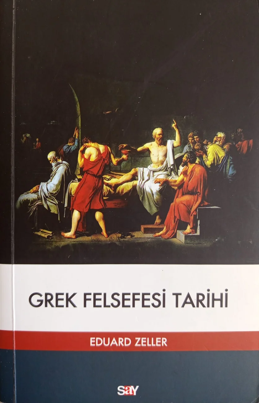 Grek Felsefesi Tarihi — Say Yayınları 2017 baskısının kapağı