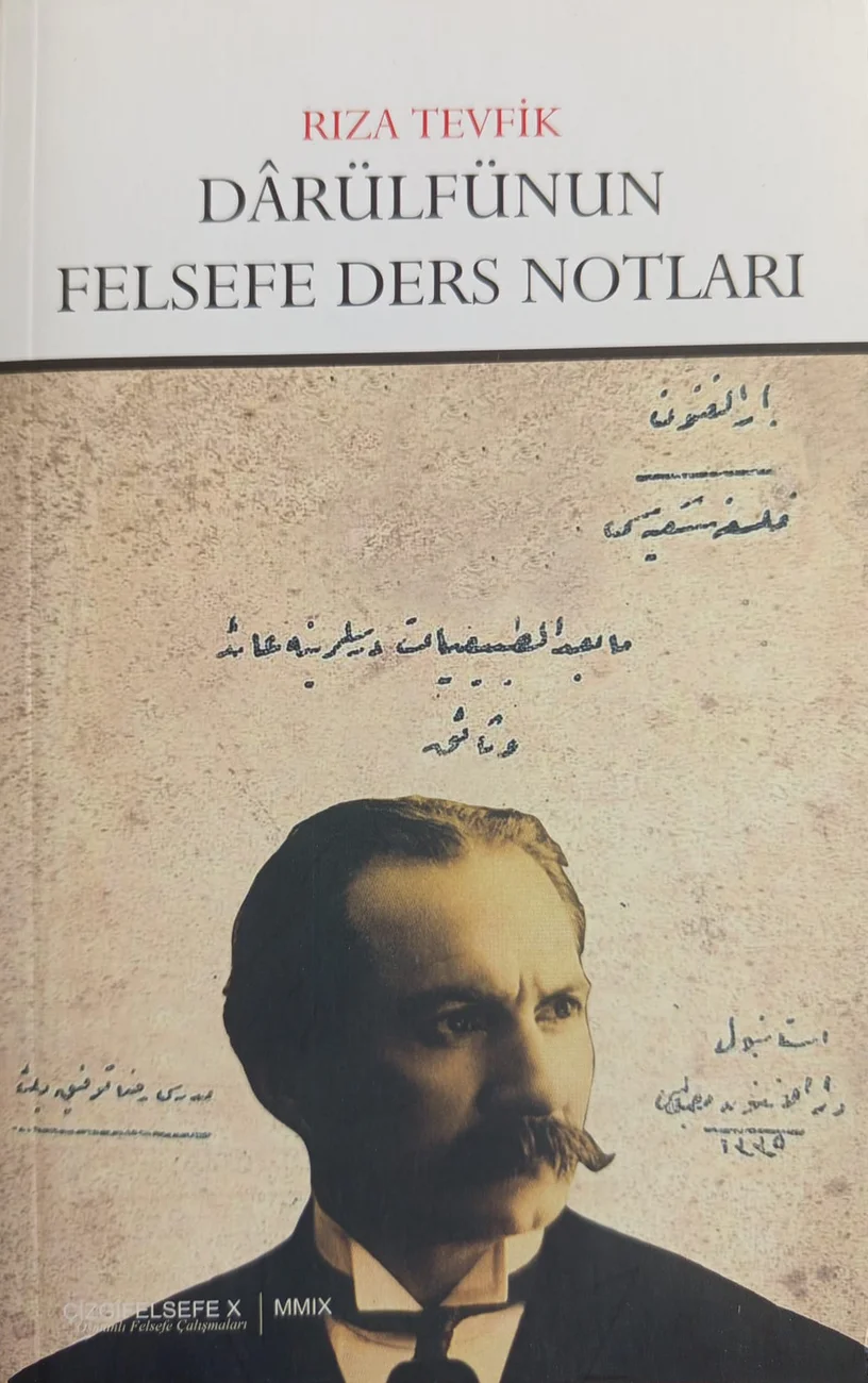 Dârülfünun Felsefe Ders Notları — Çizgi Kitabevi 2009 baskısının kapağı