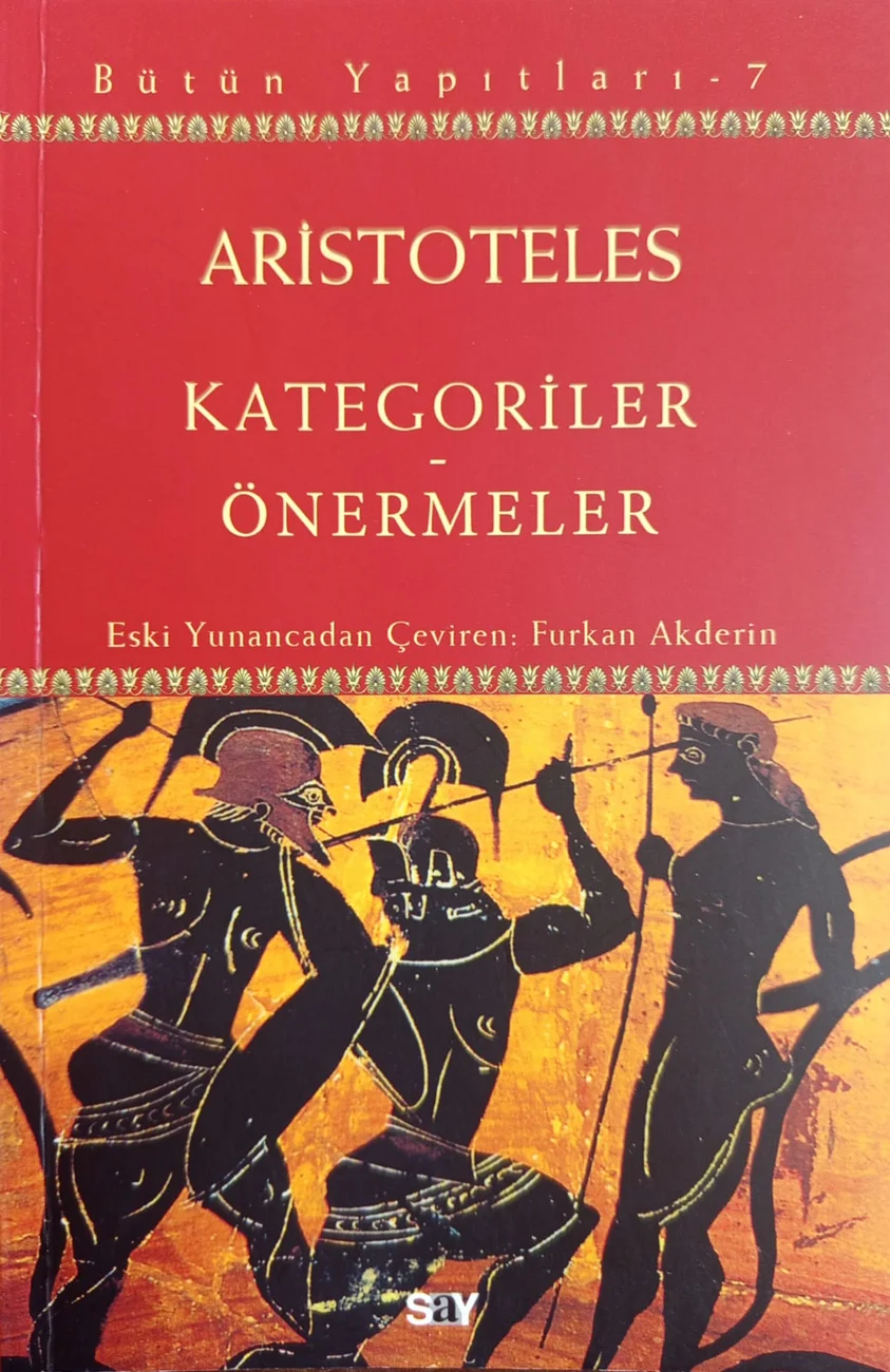 Kategoriler – Önermeler — Say Yayınları 2017 baskısının kapağı