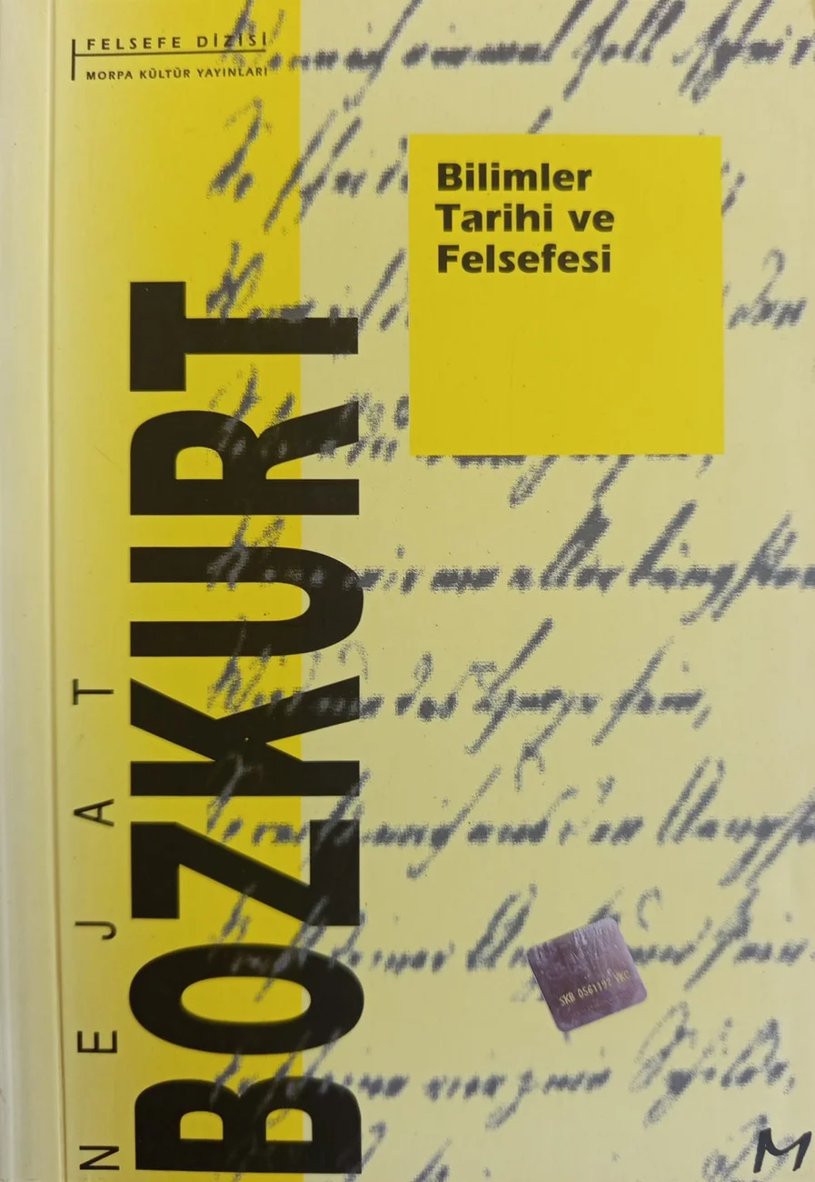 Bilimler Tarihi ve Felsefesi — Morpa Kültür Yayınları 2008 baskısının kapağı