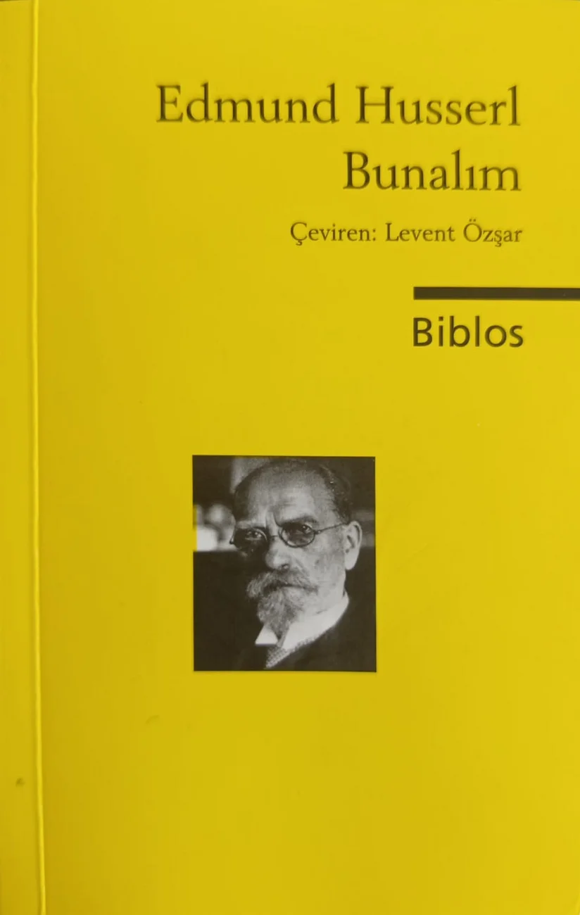 Bunalım — Biblos Kitabevi 2016 baskısının kapağı