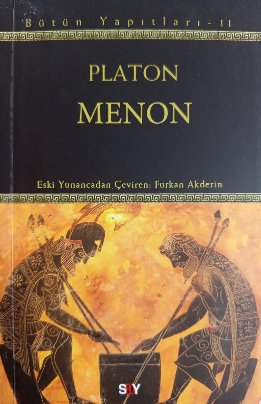 Menon — Say Yayınları 2018 baskısının kapağı