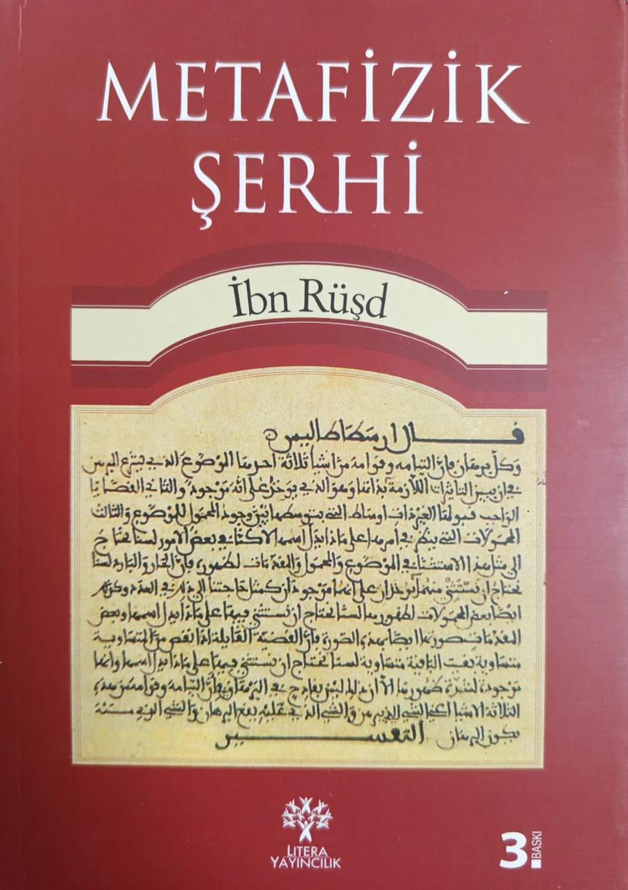 Metafizik Şerhi — Litera Yayıncılık 2017 baskısının kapağı