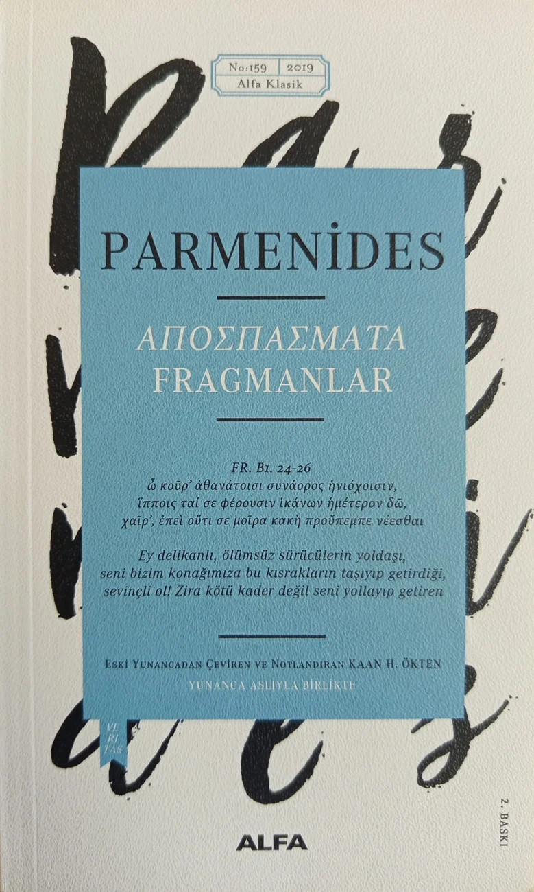 Fragmanlar — Alfa Yayınları 2022 baskısının kapağı