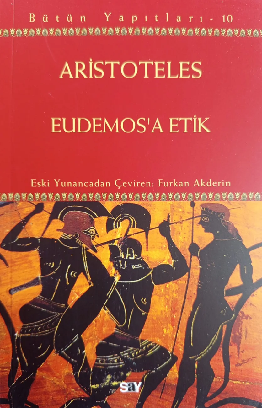 Eudemos’a Etik — Say Yayınları 2024 baskısının kapağı