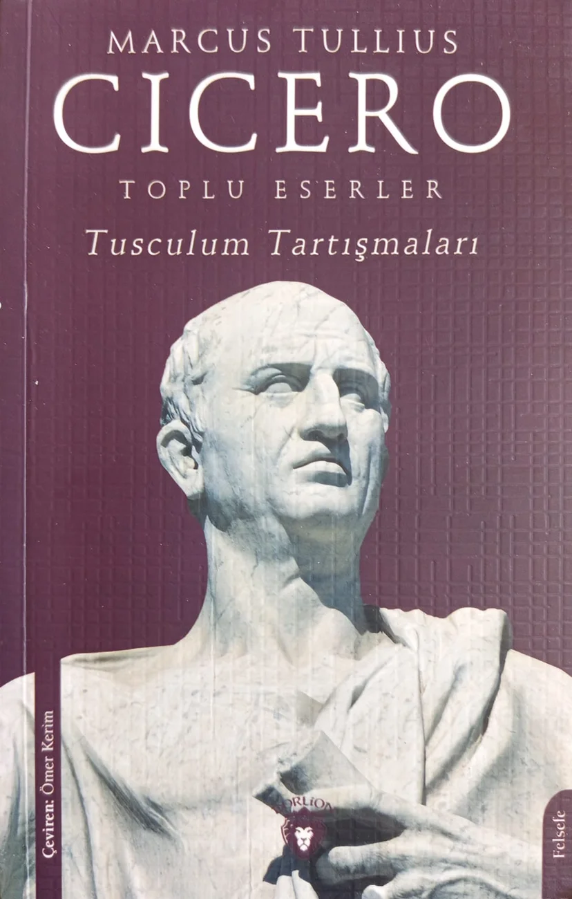 Tusculum Tartışmaları — Dorion Yayınları 2021 baskısının kapağı