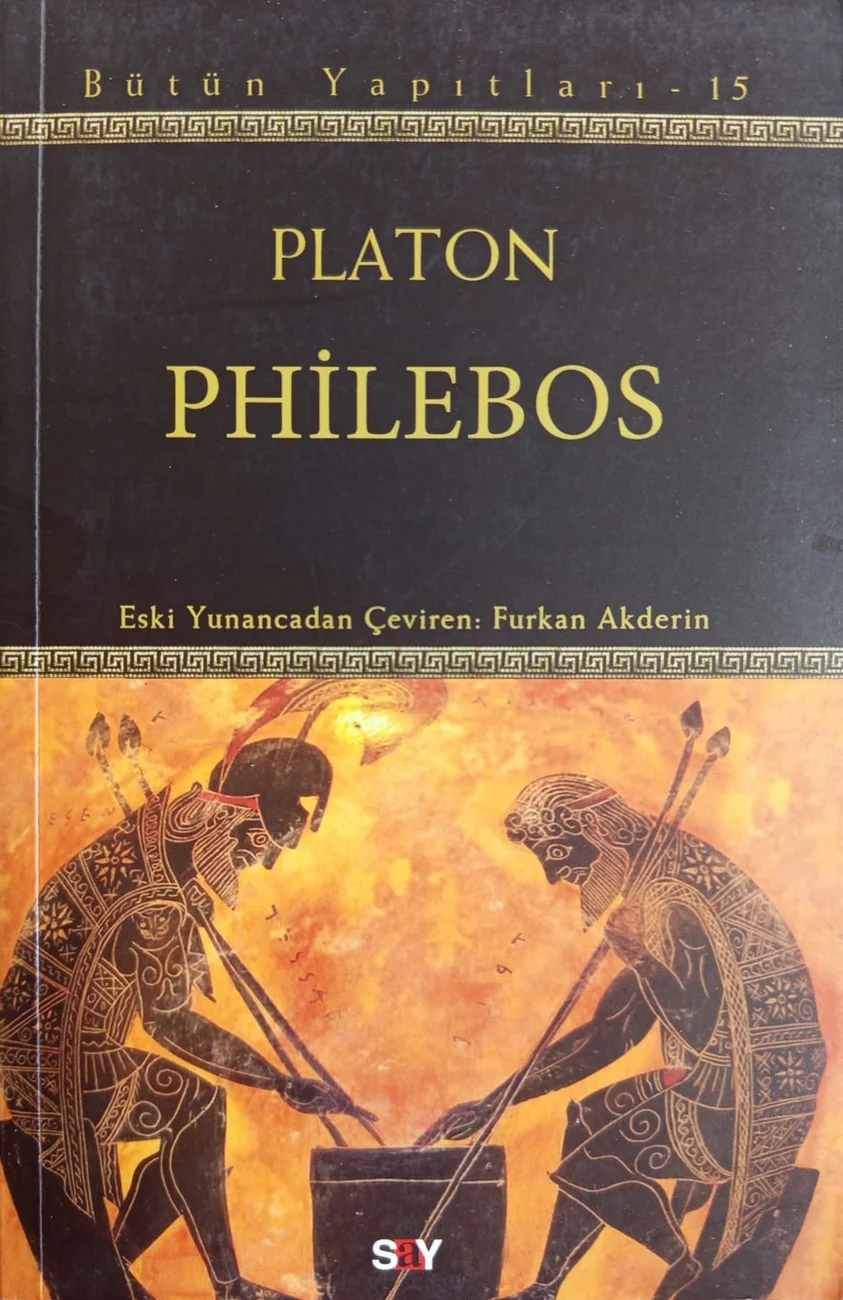 Philebos — Say Yayınları 2013 baskısının kapağı