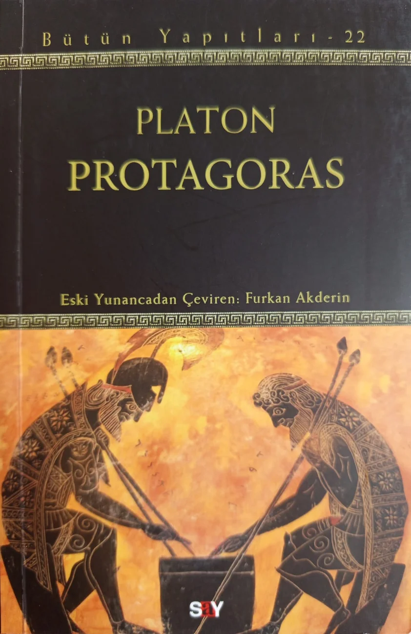 Protagoras — Say Yayınları 2017 baskısının kapağı