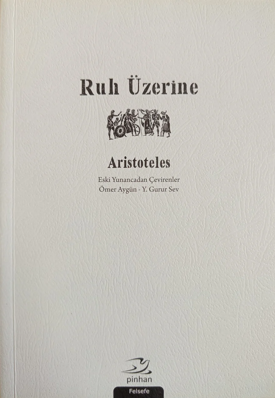 Ruh Üzerine — Pinhan Yayıncılık 2018 baskısının kapağı