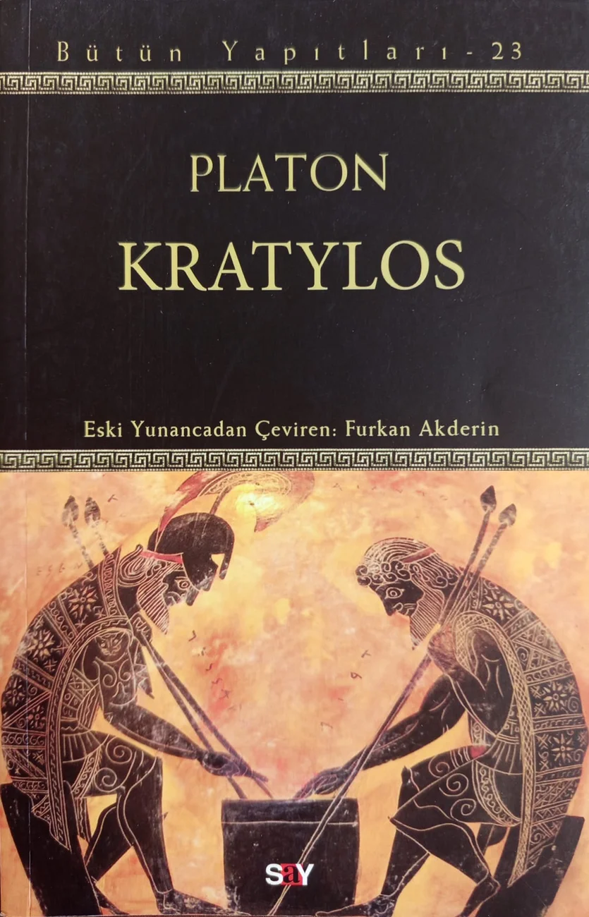 Kratylos — Say Yayınları 2015 baskısının kapağı