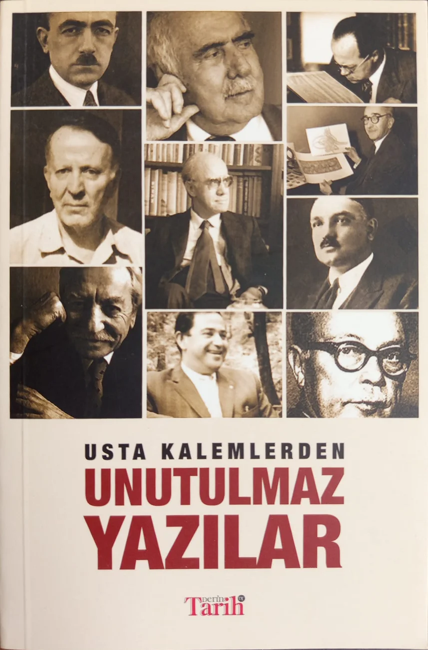 Usta Kalemlerden Unutulmaz Yazılar — Derin Tarih Kültür Yayınları 2020 baskısının kapağı