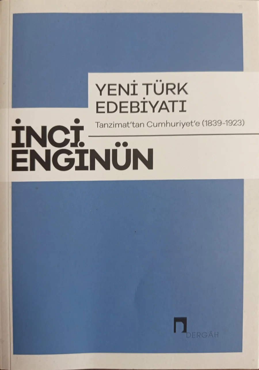 Yeni Türk Edebiyatı — Dergâh Yayınları 2023 baskısının kapağı