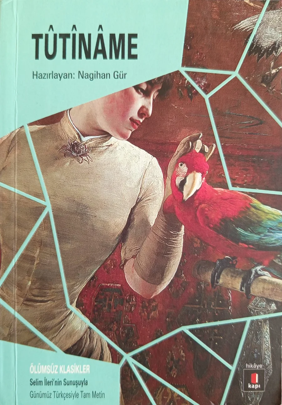 Tûtînâme — Kapı Yayınları 2014 baskısının kapağı