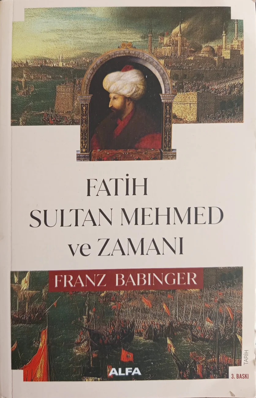 Fatih Sultan Mehmed ve Zamanı — Alfa Yayınları 2025 baskısının kapağı