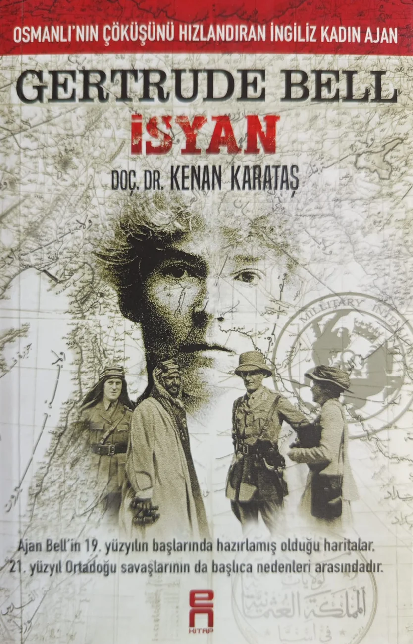 Gertrude Bell İsyan — En Kitap / Lades Kitap 2018 baskısının kapağı