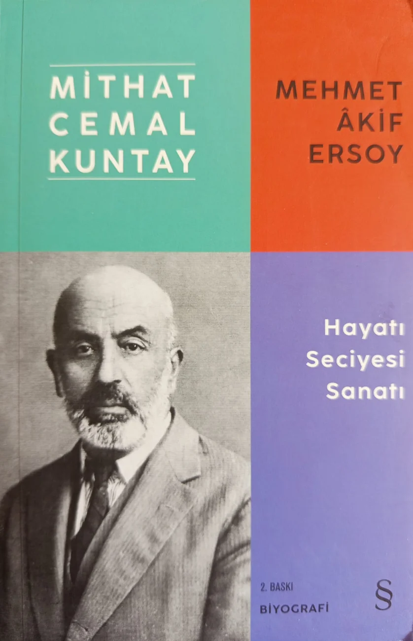 Mehmet Âkif Ersoy: Hayatı, Seciyesi, Sanatı — Everest Yayınları 2023 baskısının kapağı